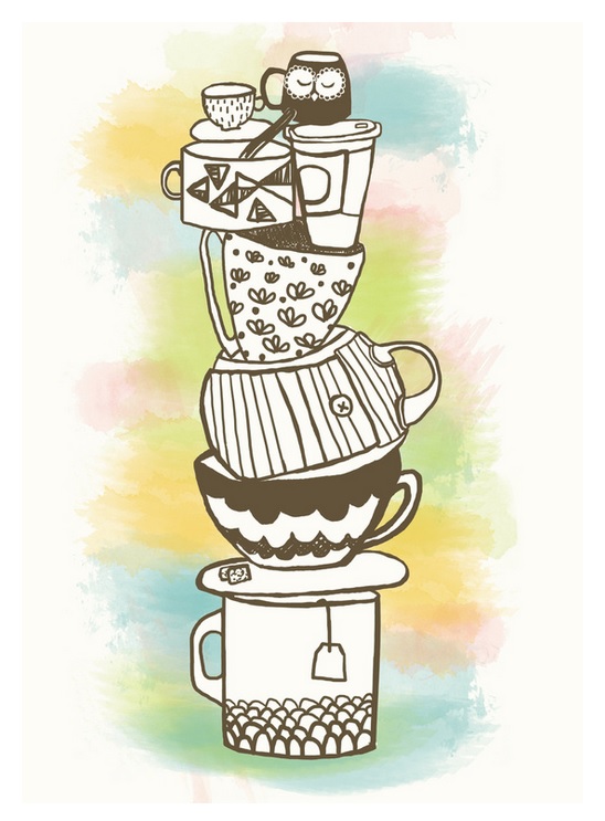 Rebecca Keegan - Stack O Mugs - Monday Muses